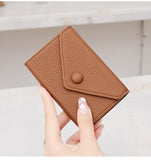 leather travel wallet card holder