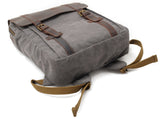 Brown waxed waterproof Bag