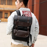 Retro 15.6inch Laptop Travel Backpack