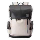 Anti-theft Waterproof Faux Leather Travel Backpack