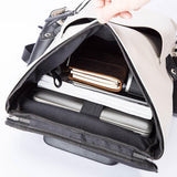 Anti-theft Waterproof Faux Leather Travel Backpack