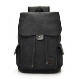 Canvas Anti-theft Travel Backpack