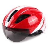 Helmet with Integrated Visor for Men-Women